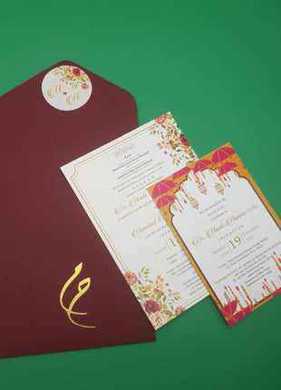 Customized Wedding Cards