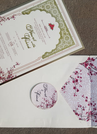 Customized Wedding Card