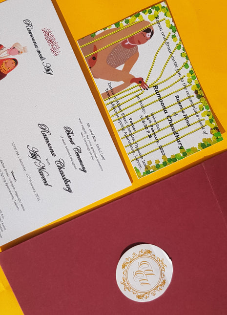 Customized Wedding Cards