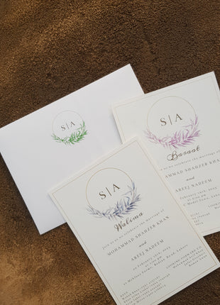 Customized Wedding Cards