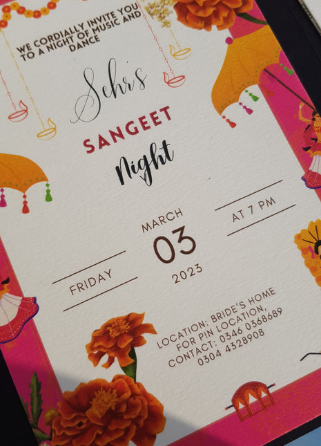 Customized Wedding Card