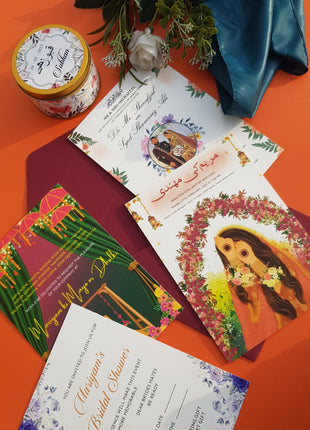 Customized Wedding Cards