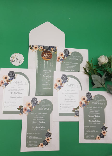Customized Wedding Cards