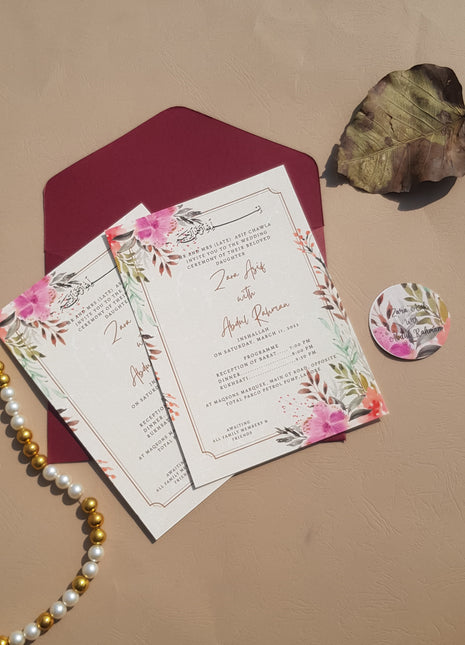 Customized Wedding Cards