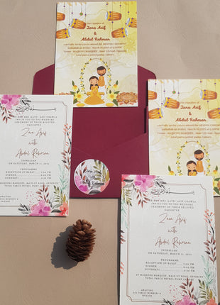 Customized Wedding Cards