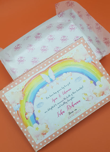 Baby Birth Announcement Boxes in Pakistan | Customized Methai & Sweet Boxes – Lowest Price