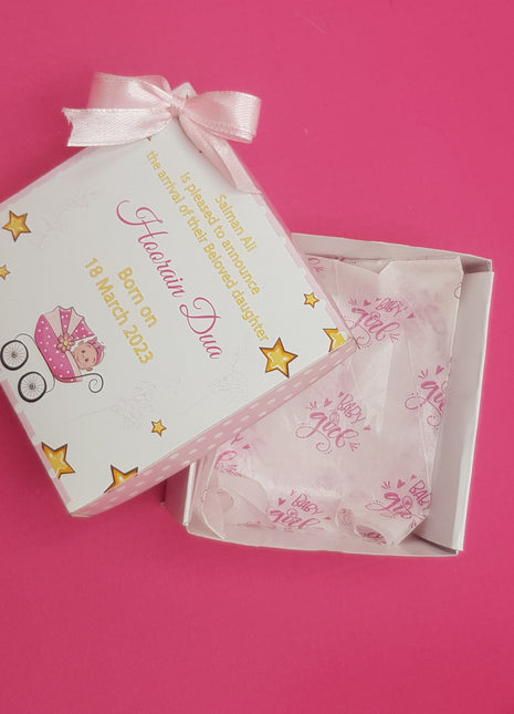 Baby Birth Announcement Boxes in Pakistan | Customized Methai & Sweet Boxes – Lowest Price