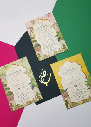 Customized Wedding Cards