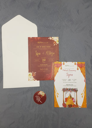 Customized Wedding Card