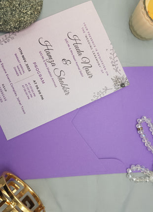 Customized Wedding Card