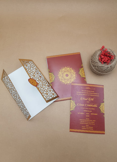 Customized Wedding Card