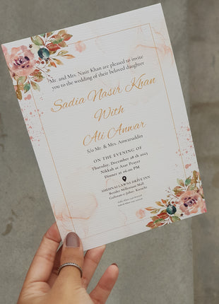 Customized Wedding Cards