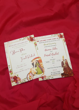 Customized Wedding Cards