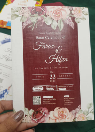 Customized Wedding Cards