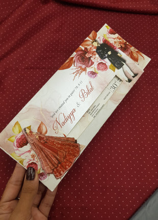 Customized Wedding Card