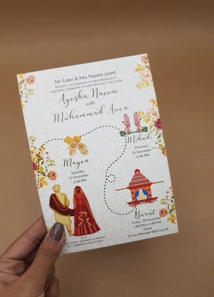 Customized Wedding Cards