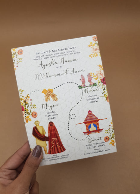 Customized Wedding Cards