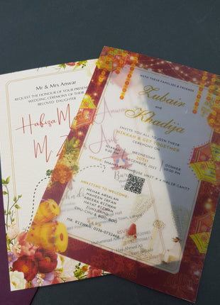 Customized Wedding Cards