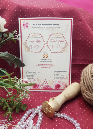 Customized Wedding Card