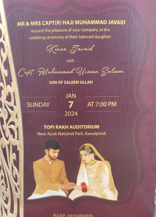 Customized Wedding Cards