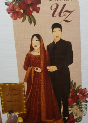 Customized Wedding Cards