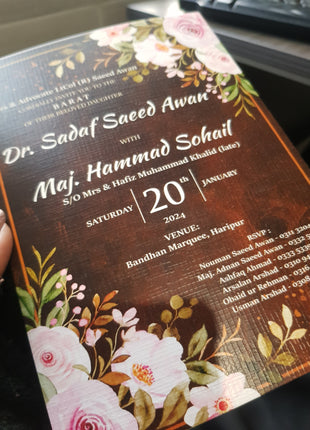 Customized Wedding Cards