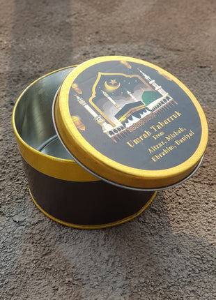 Hajj and Umrah Tin Boxes