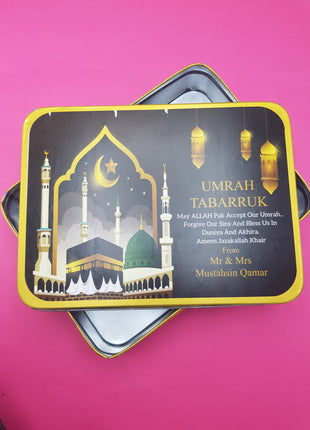Hajj and Umrah Tin Boxes