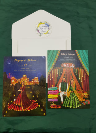 Customized Wedding Cards