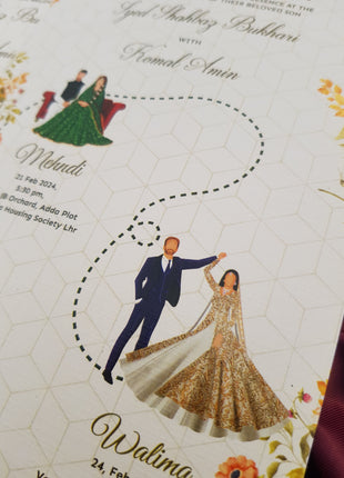 Customized Wedding Card