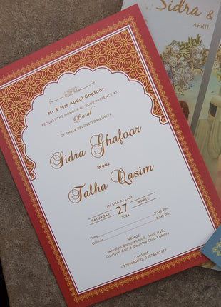 Customized Wedding Cards