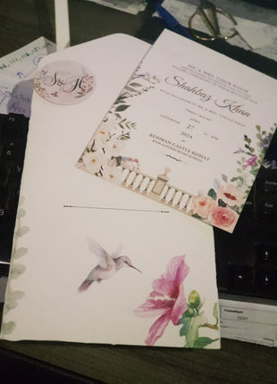 Customized Wedding Card