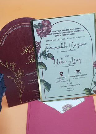 Customized Wedding Card