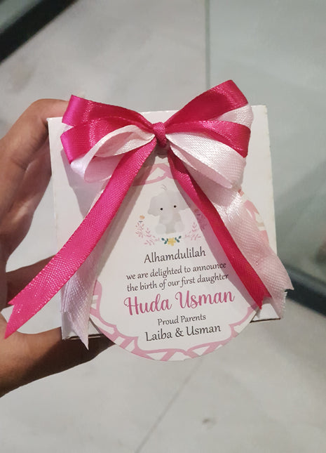 Baby Birth Announcement Boxes in Pakistan | Customized Methai & Sweet Boxes – Lowest Price