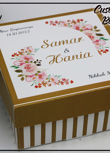 Personalized Card Bid Boxes in Pakistan – Low-Cost Nikkah & Wedding Gift Boxes | Printasy