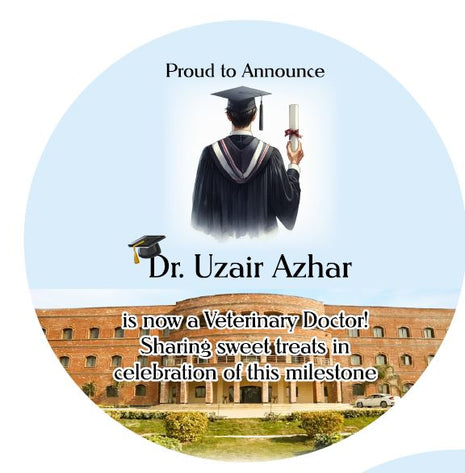 Graduation Tin Bid Box