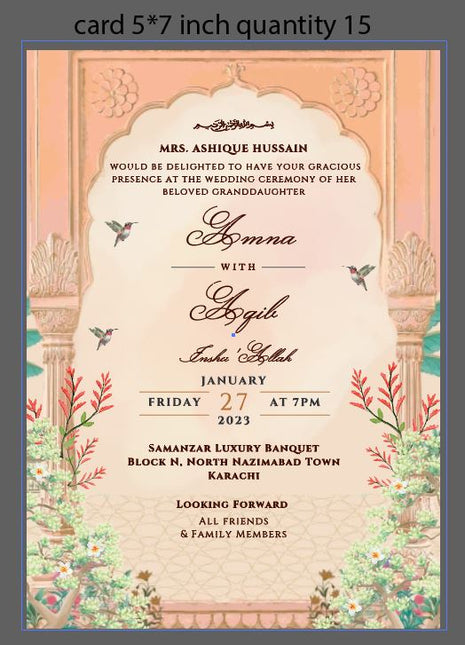Customized Wedding Cards
