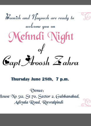 Customized Wedding Cards