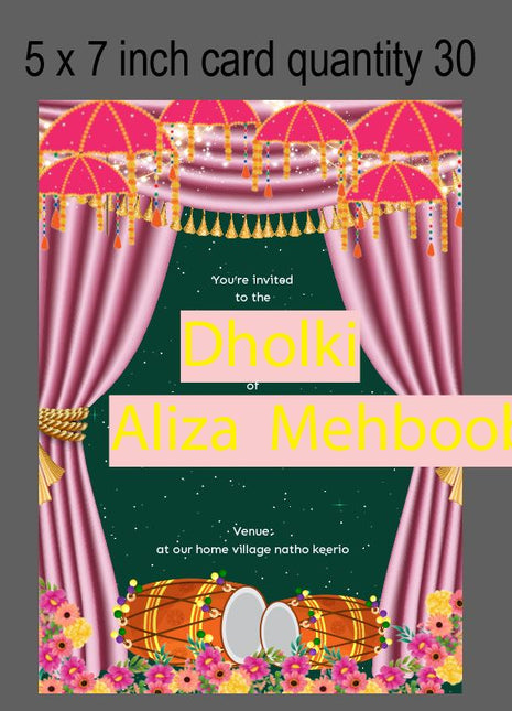 Customized Wedding Cards