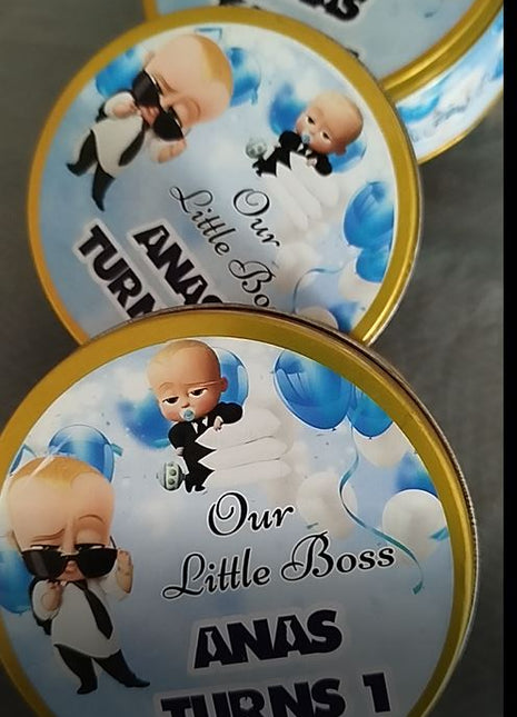 Premium Birth Announcement Tin Boxes – Custom Printed Baby Arrival Gifts & Methie Boxes in Pakistan