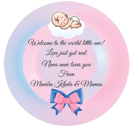 Premium Birth Announcement Tin Boxes – Custom Printed Baby Arrival Gifts & Methie Boxes in Pakistan