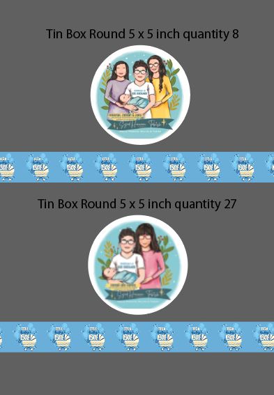 Baby Birth Announcement Boxes in Pakistan | Customized Methai & Sweet Boxes – Lowest Price