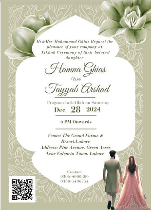 Customized Wedding Card