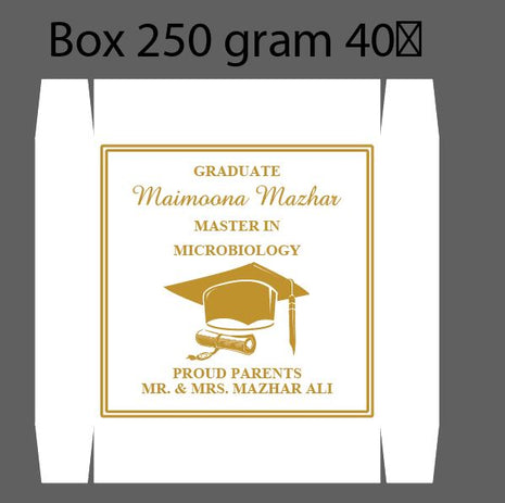 Graduation Card Boxes in Pakistan | Customized Gift & Sweet Boxes – Lowest Price