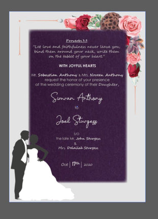 Customized Wedding Cards