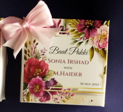 Personalized Card Bid Boxes in Pakistan – Low-Cost Nikkah & Wedding Gift Boxes | Printasy