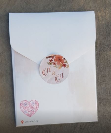 Customized Wedding Card