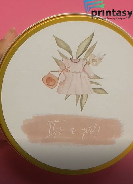 Premium Birth Announcement Tin Boxes – Custom Printed Baby Arrival Gifts & Methie Boxes in Pakistan