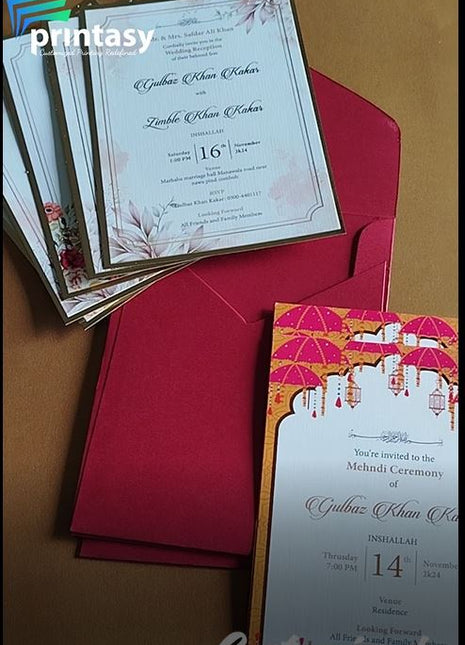 Customized Wedding Cards