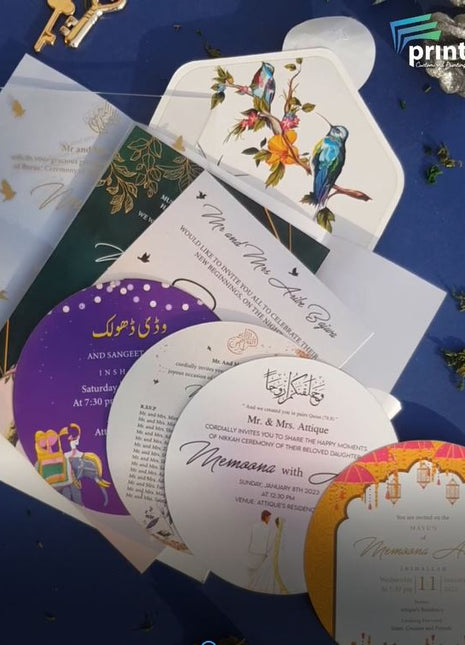 Customized Wedding Card